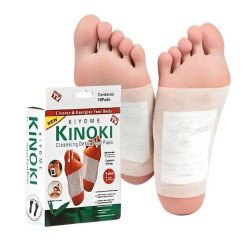 KINOKI Parches Desintoxicante para Pies Caja de 10 unidades
