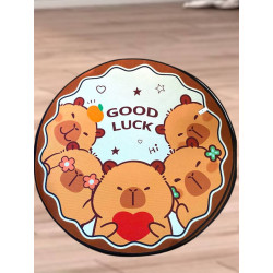 ALFOMBRA CAPIBARA GRANDE  80cmx80cm