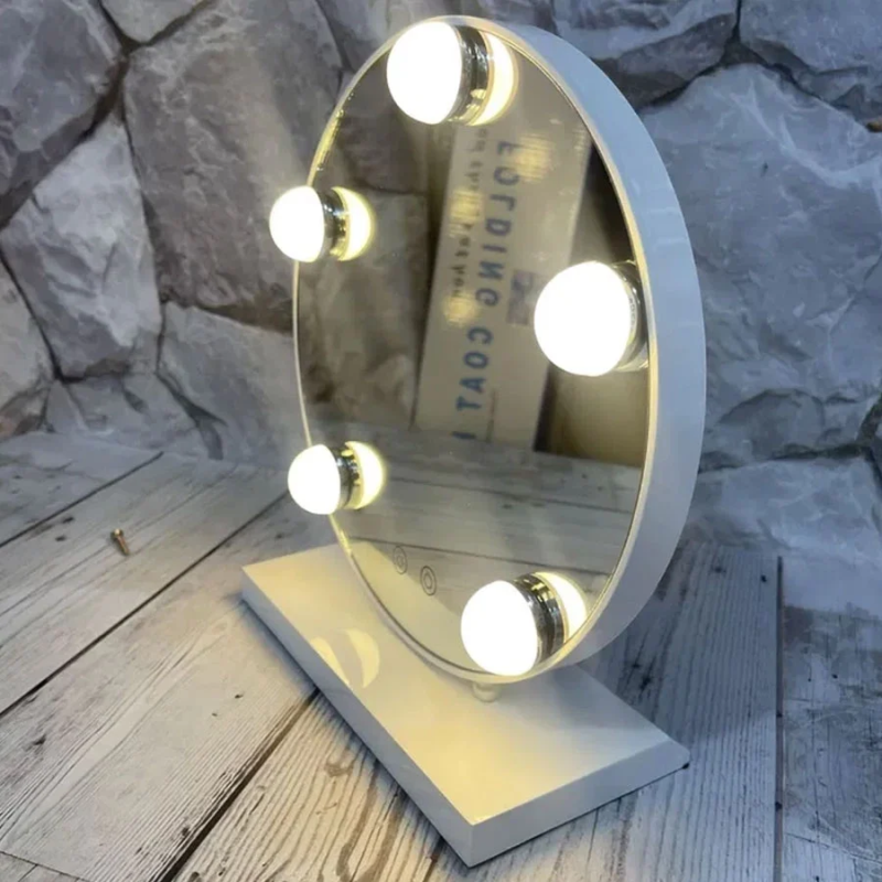 Espejo de Hollywood con 5 luces  led, espejo Espejo de Hollywood con 5 luces  led, espejo