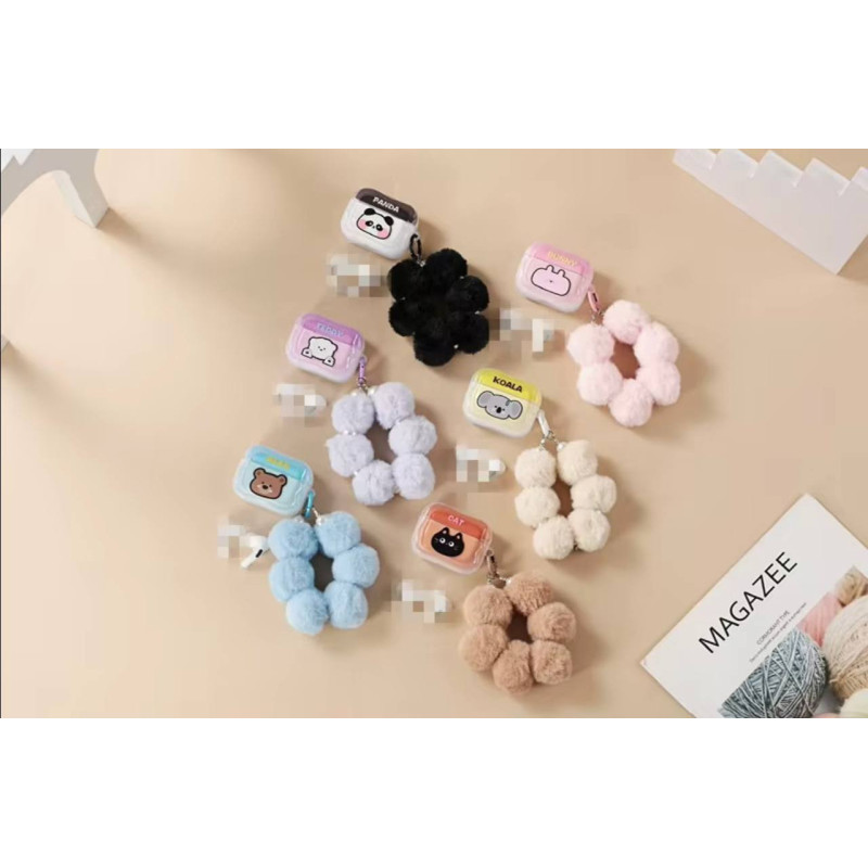 Nuevos auriculares inalámbricos figuras Bluetooth con hermosos colgantes afelpado Nuevos auriculares inalámbricos figuras Bluetooth con hermosos colgantes afelpado