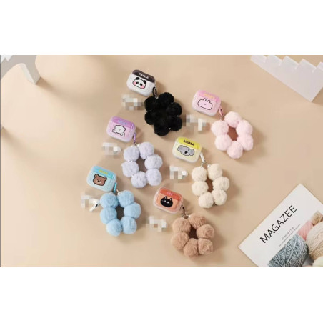 Nuevos auriculares inalámbricos figuras Bluetooth con hermosos colgantes afelpado