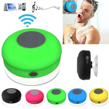 Mini Parlante Bluetooth Para Ducha