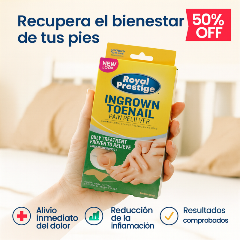 Parche anti hongo para uñas