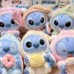 Cajita ciega de felpa stitch hermoso muñeco sorpresa