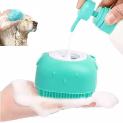 Cepillo de baño para ducha de silicona suave