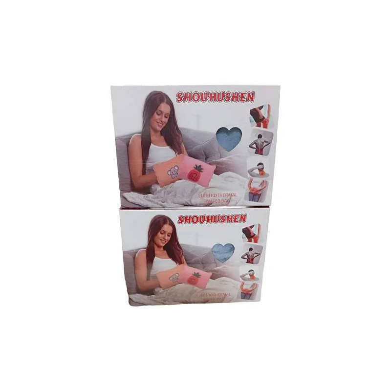 Bolsa de agua caliente eléctrica, calentador de manos recargable