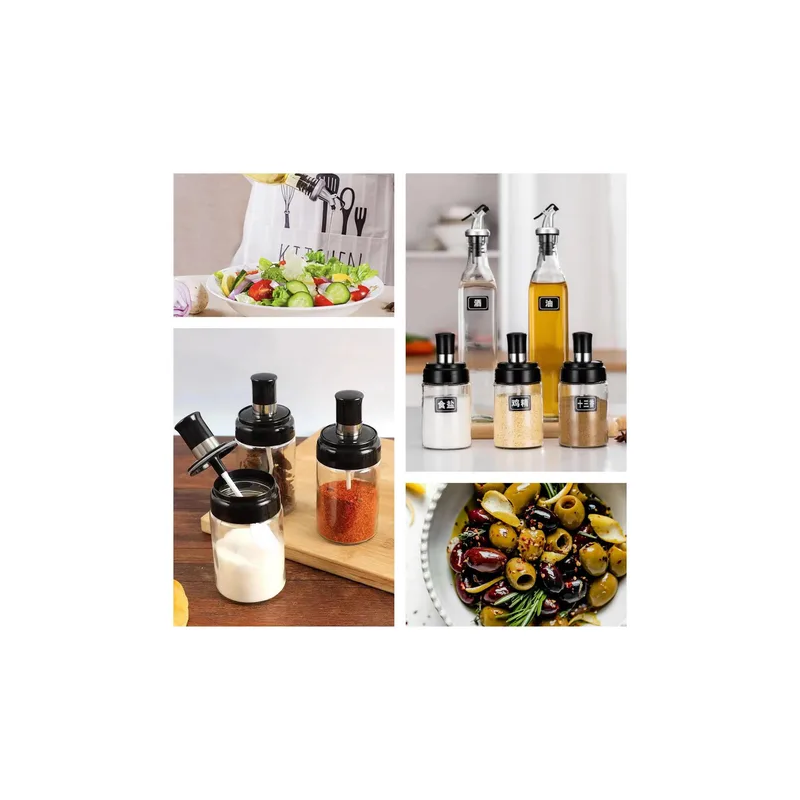 Set de condimenteros 5 piezas