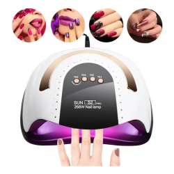 Lámpara de uñas LED UV, luz UV de uñas de gel de 120 W