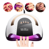 Lámpara de uñas LED UV, luz UV de uñas de gel de 120 W